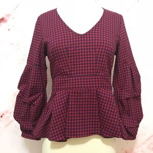 Allison Joy Plaid Top